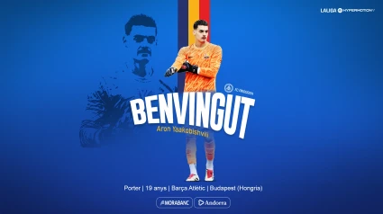 Áron Yaakobishvili jugará cedido en el Andorra.