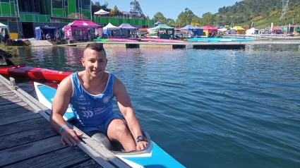 La hazaña de un piragüista paralímpico en el traicionero río de Valladolid: “Me la llevé nadando”