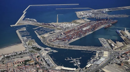 08/07/2021 Vista aérea del Puerto de ValènciaCOMUNIDAD VALENCIANA ESPAÑA EUROPA VALENCIA ECONOMIAAPV