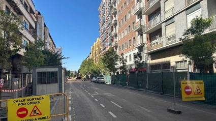 Calle Gamazo, cortada hasta octubre por obras