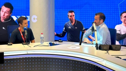 Bela con Juanma Castaño en el Partidazo de COPE