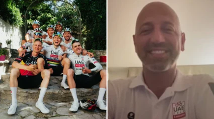El UAE Team Emirates en el Tour de Francia y Joxean Fernández 'Matxin'