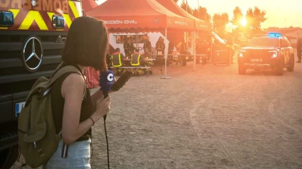3.100 hectáreas calcinadas, temor por el viento y los árboles bajos en altura: el escenario que deja el incendio forestal de Méntrida