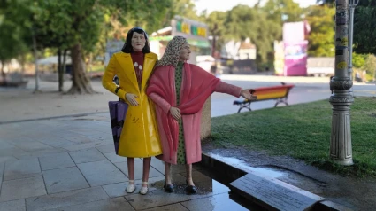 El parque de la Alameda es uno de los epicentros de las fiestas del Apóstol