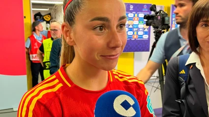 La jugadora del Real Madrid ha sido la encargada de anotar el primer tanto del partido para España.