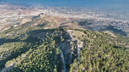 Sierra de La Torrecilla, en Lorca, uno de los espacios naturales objeto del programa de restauración ambiental