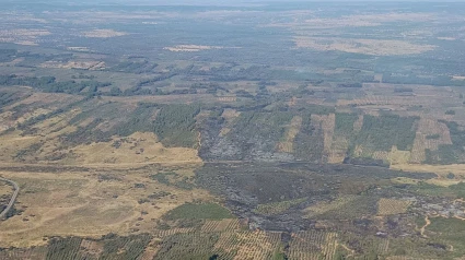 Incendio en Valdecaballeros
