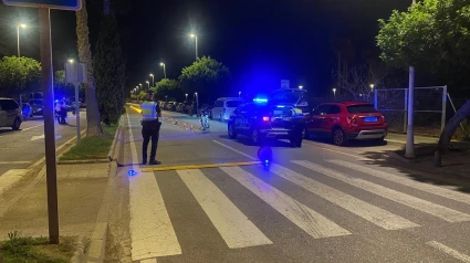 Mueren dos jóvenes en Motril en accidente de tráfico