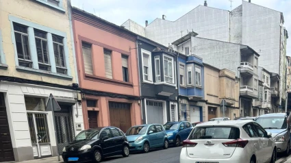 Casa okupada en la Rúa dos Gardas