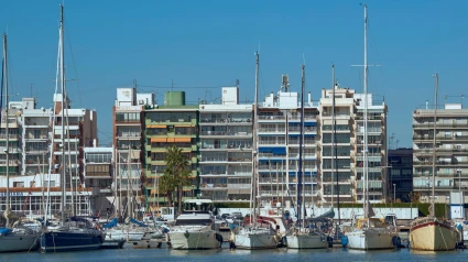 Puerto de Burriana, en Castellón