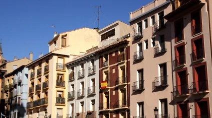 Imagen exterior vivienda en Zaragoza