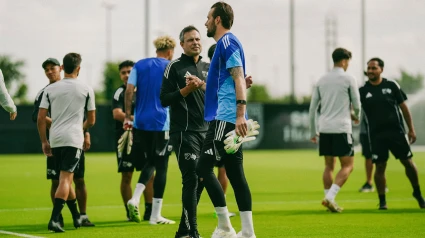 Nico, en el primer entrenamiento del All-Star 2025 que se celebra en Austin