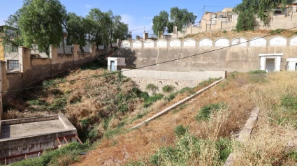 Espacio que se convertirá en el futuro parque sostenible de de Santa María, en el que jugará un papel clave el aprovechamiento del agua de lluvia