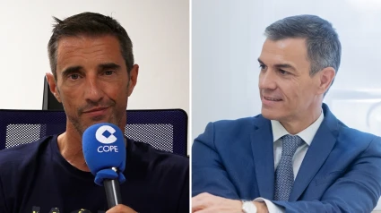 Joseba Larrañaga y Pedro Sánchez