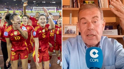 Las jugadoras de la Selección y Tomás Guasch