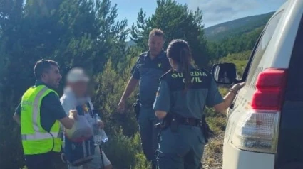 Uno de los rescates de la Guardia Civil de Zamora