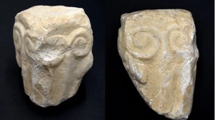 (Foto de ARCHIVO)Imagen del capitel de época tardoantigua visigoda descubierto en CarmonaREMITIDA / HANDOUT por BM ARQUEOLOGÍA Y PATRIMONIOFotografía remitida a medios de comunicación exclusivamente para ilustrar la noticia a la que hace referencia la imagen, y citando la procedencia de la imagen en la firma11/8/2023