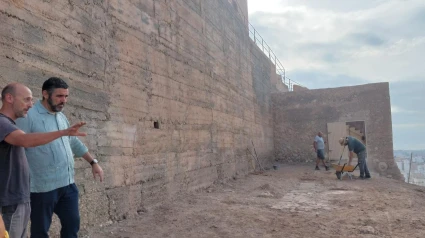 Obras Alcazaba.
