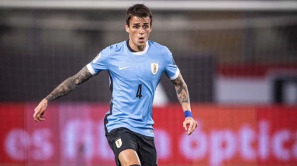 Fonseca, con la selección uruguaya