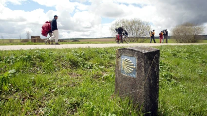 Un tramo del Camino de Santiago