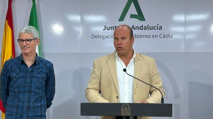 Momento de la presentación en la Delegación del Gobierno de la Junta en Cádiz