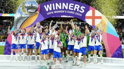 Inglaterra celebra su segunda Eurocopa femenina