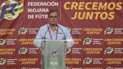 Gustavo Sáenz, presidente electo de la Federación Riojana de Fútbol