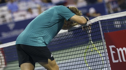 Davidovich, desolado tras fallar un punto que le hubiera dado el título