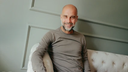 Pep Guardiola, en una entrevista para GQ