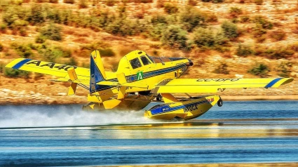 Avión anfibio del Plan Infoca