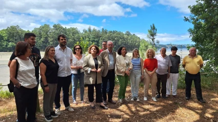 Presentación de la nueva senda de Miño