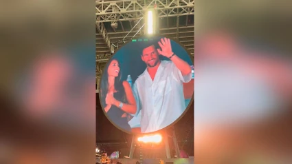 Leo Messi, protagonista de la famosa 'kiss cam' de Coldplay