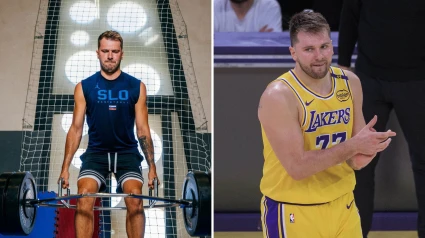 El antes y el después del cambio físico de Luka Doncic