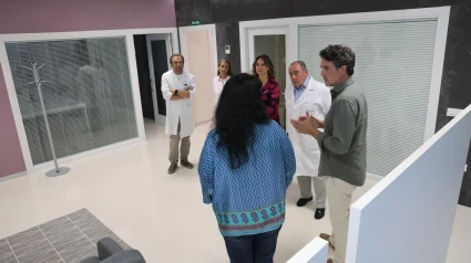 El delegado territorial de la Xunta de Galicia en Lugo hizo una visita al Centro de Crisis
