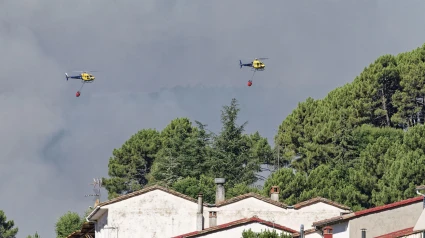 María Jesús, vecina de Mombeltrán (Ávila): "Anoche pasamos mucho miedo y nervios"
