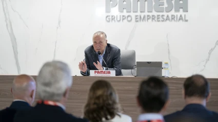 Fernando Roig presenta los datos de Pamesa