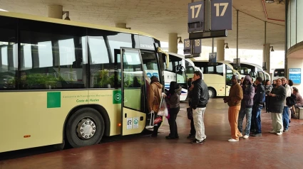 Autobús del Consorcio de Transporte Metropolitano de la Costa de Huelva