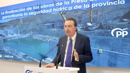Manuel Andrés González, presidente del PP de Huelva