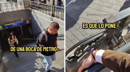 El descubrimiento en el metro de Madrid con el que alucina Jonatan Armengol