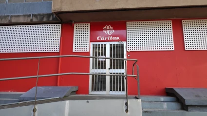 Local de Cáritas en A Coruña