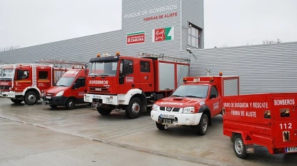 Bomberos ZamoraREMITIDA / HANDOUT por JCYLFotografía remitida a medios de comunicación exclusivamente para ilustrar la noticia a la que hace referencia la imagen, y citando la procedencia de la imagen en la firma02/5/2021