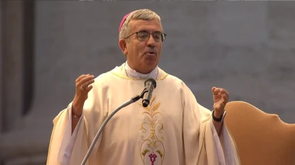 Luis Argüello, durante el Jubileo de los Jóvenes