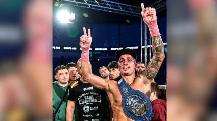 Samuel Molina, campeón europeo del peso wélter
