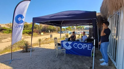 Set de COPE Andalucía en el Chiringuito Camarón de Punta Umbría