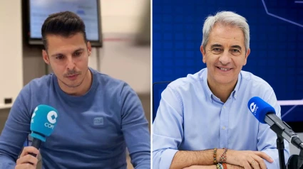 Isaac Fouto y Manolo Lama