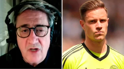 Miguel Rico y André Ter Stegen