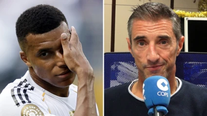 Kylian Mbappé y Joseba Larrañaga