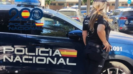 Imagen de archivo de patrullas de la Policía Nacional.
