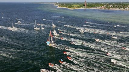 Una de las regatas de la Ocean Race