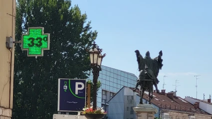 Termómetro en Burgos capital